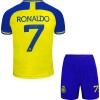 Original Trikotsatz Al Nassr Ronaldo 7 Heimtrikot 2022-23 Für Kinder